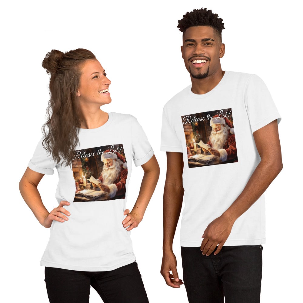 Image of Release the List! Unisex t-shirt