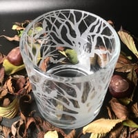 Image 3 of Large Spooky Trees Halloween Tealight Holder