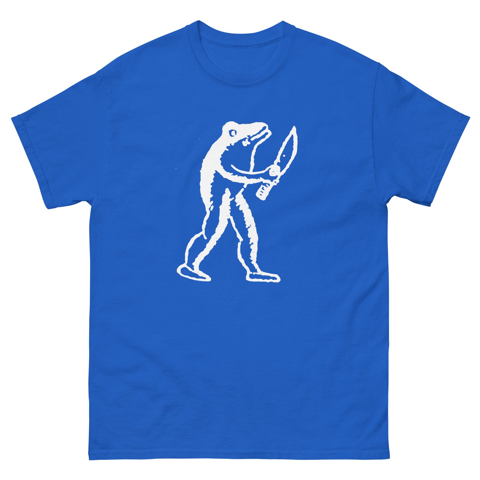 Eugene Teal FROG Shirt - DARK | Dummy Zine - Comics History and