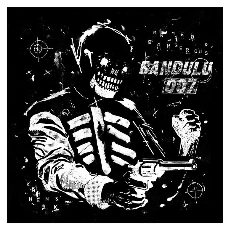 Image of Bandulu 007 - Armed & Dangerous — Giclée art-print