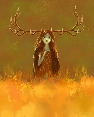 Cerf Lady