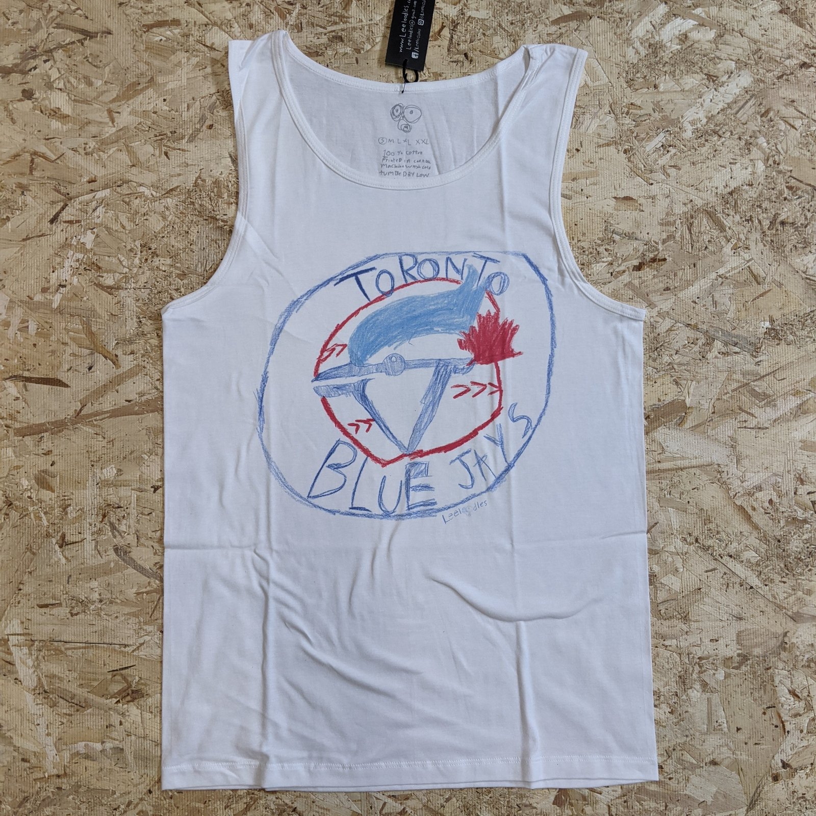blue jays tank top mens