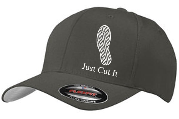 Image of JUST CUT IT ~ RUNNING W FLEXFIT CAP