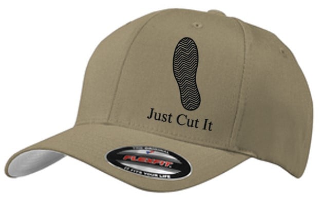 Image of JUST CUT IT ~ RUNNING W FLEXFIT CAP