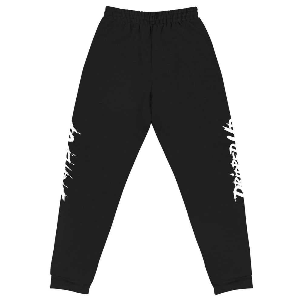 Dripped Up Unisex Joggers (Black/White)