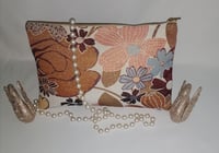 Image 4 of UNDERBUST CORSET PASTEL FLOWERS 