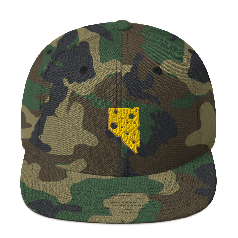 Image of NEVADA CHEESE / CAMO SNAPBACK
