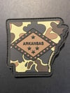 Arkansas Camo 3D PVC Velcro Patch