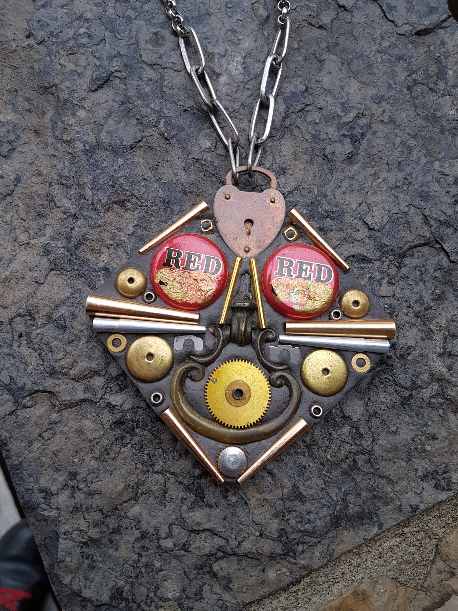 Image of talisman #49 red