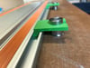 Bench / Parf dog rail CLIPS fits Festool and Makita and other Tracksaw rails X4