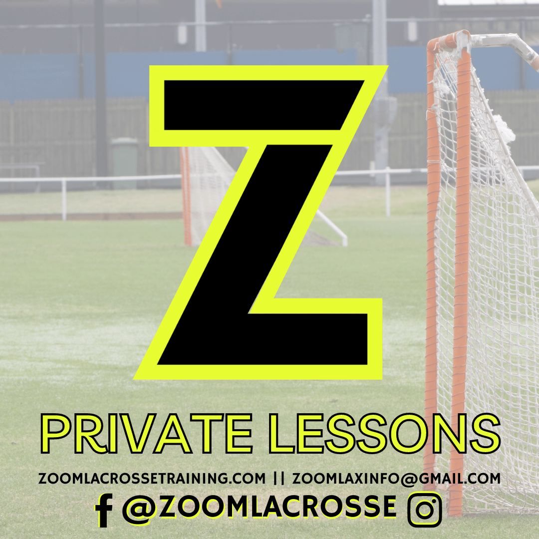 PRIVATE LESSONS Zoom Lacrosse Training