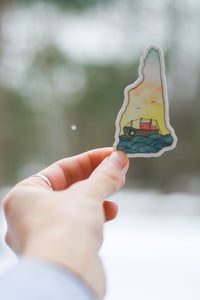 New Hampshire Tug Boat Sticker