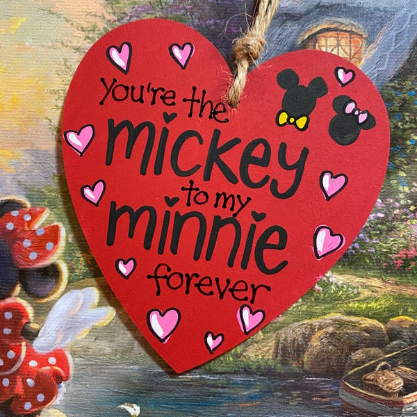 Image of Mickey & Minnie Heart