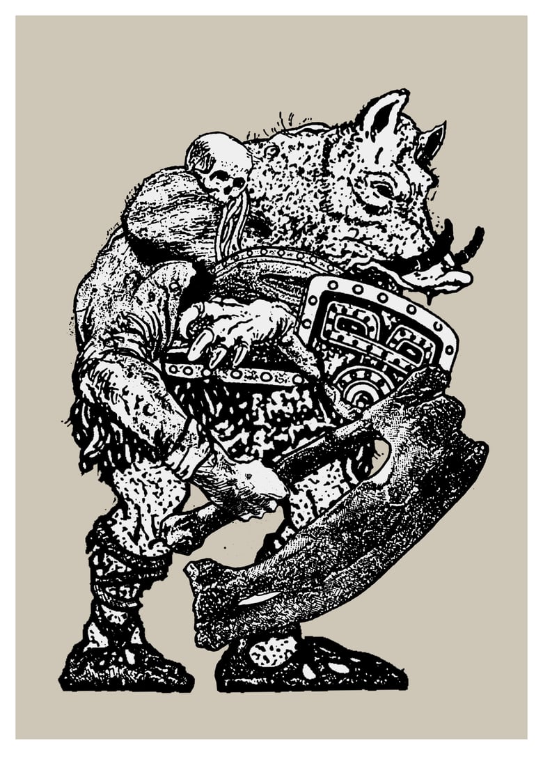 Image of WarHog —  Giclée art-print