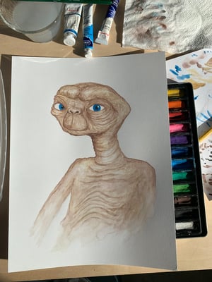 "E.T." archival 1st edition print