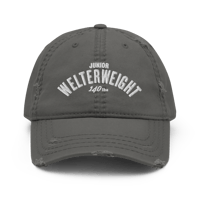 Image 1 of Junior Welterweight Distressed Dad Hat. (3 colors)