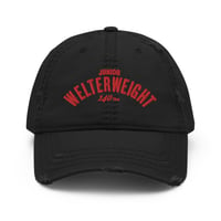Image 2 of Junior Welterweight Distressed Dad Hat. (3 colors)