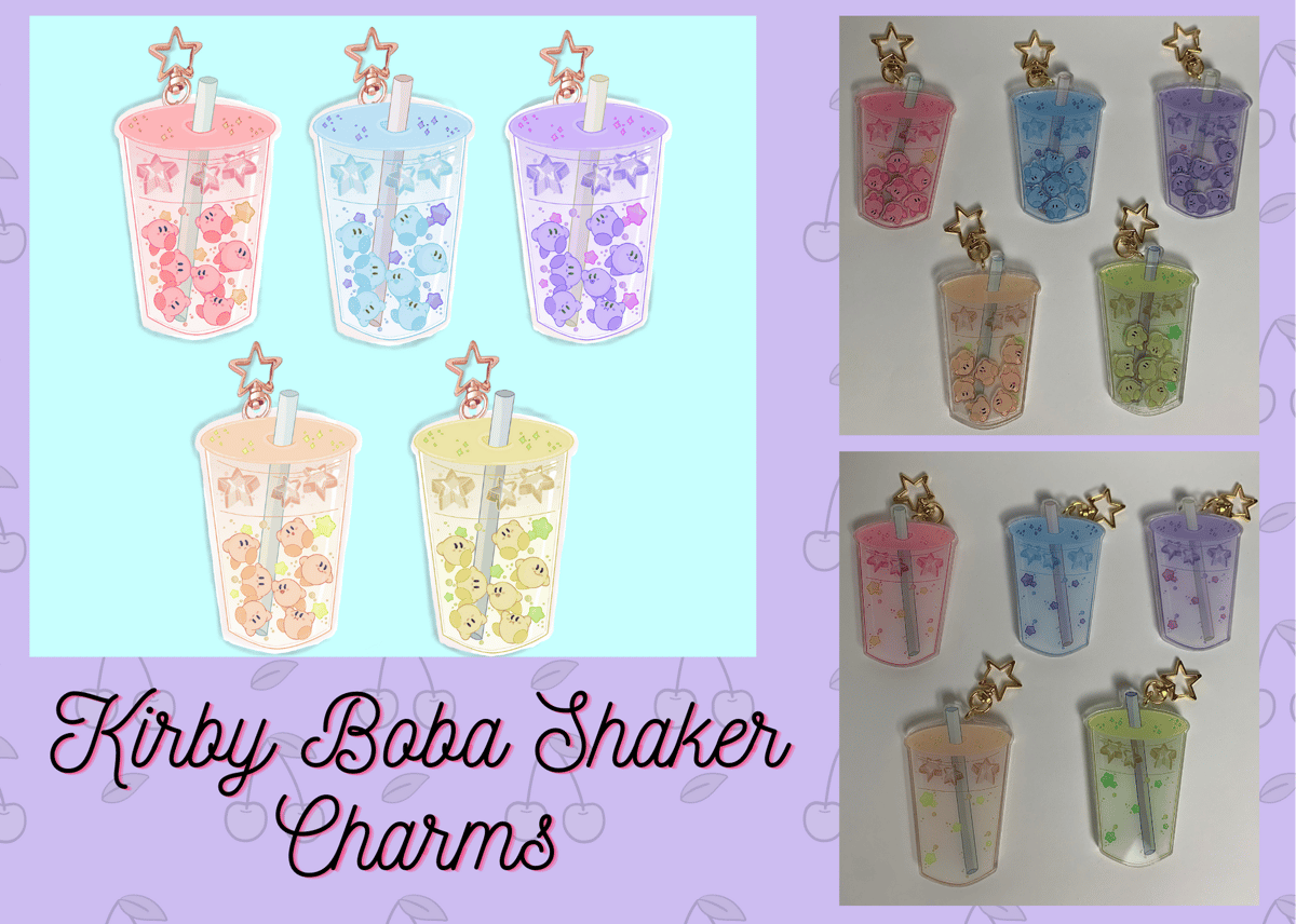 Boba - Shaker Charms