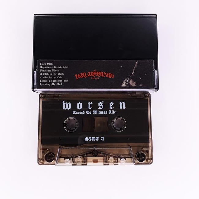 Worsen - Cursed to Witness Life [Cassette]