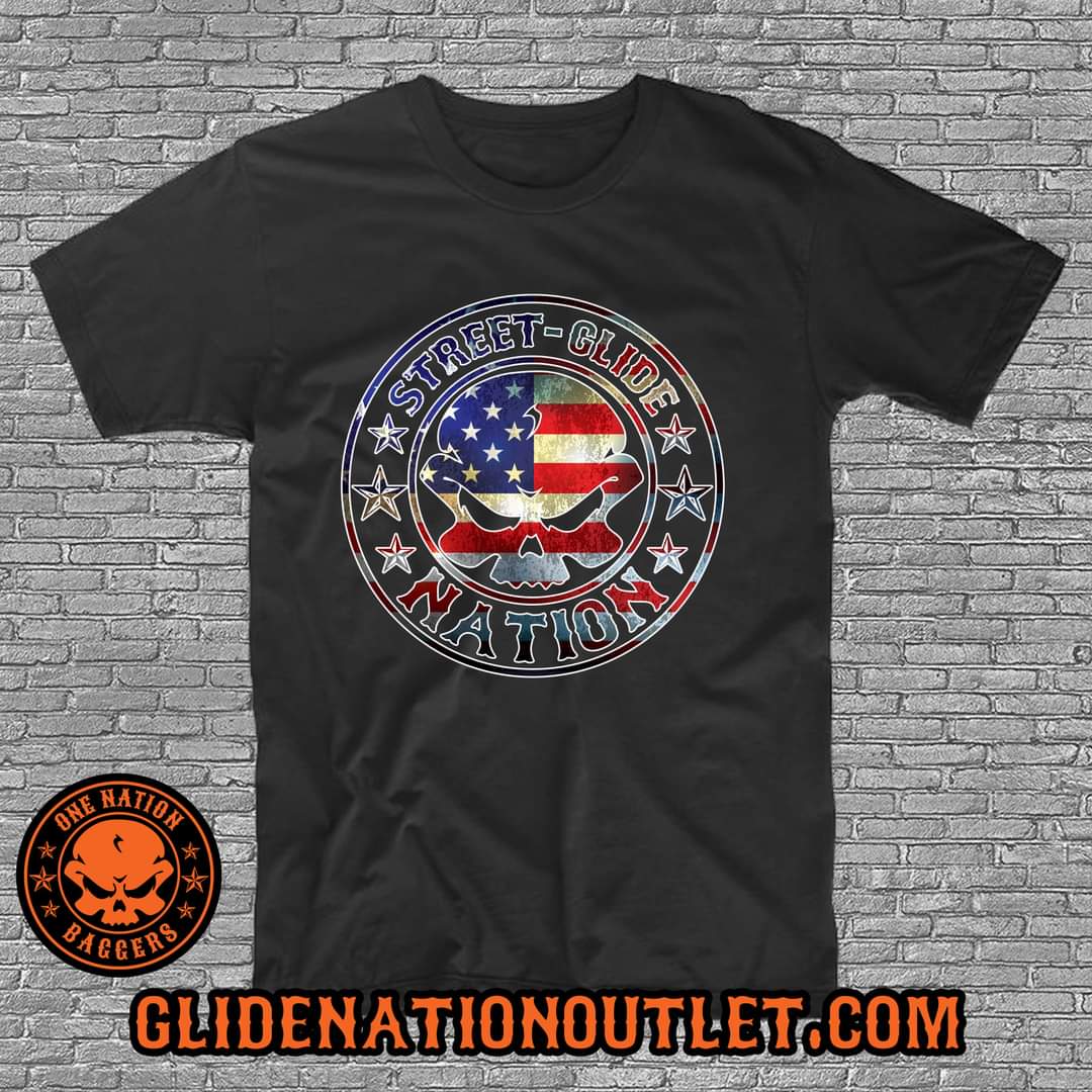 street glide nation shirts