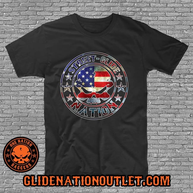 street glide nation shirts