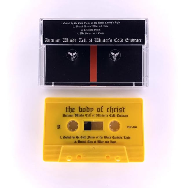 The Body Of Christ ‎– Autumn Winds Tell Of Winter's Cold Embrace [ltd / 100] (CASSETTE)