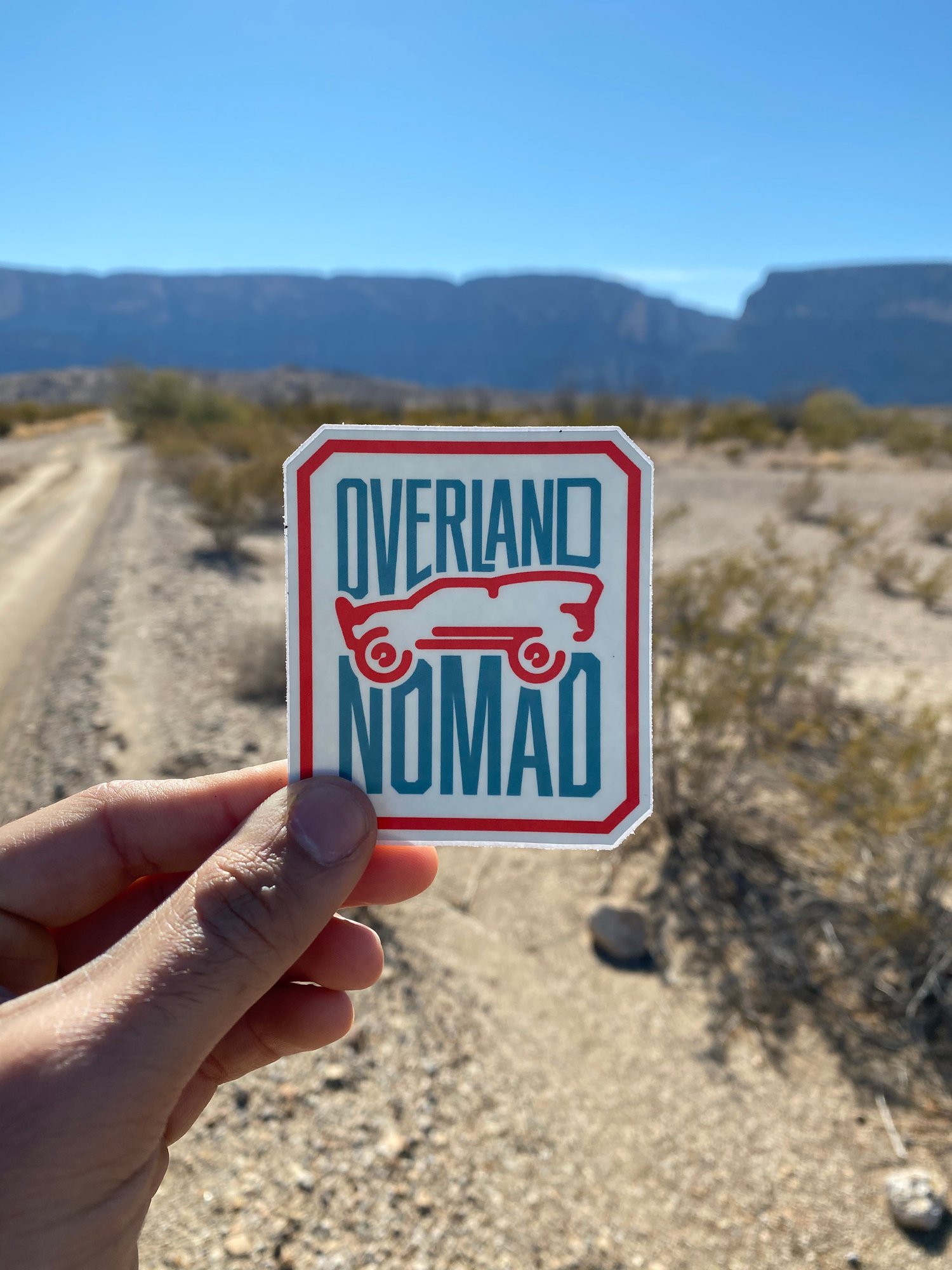 Image of Overland Nomad Decal (Free Shipping 🌎)
