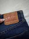 early 1970s patchwork denim Levi's flares