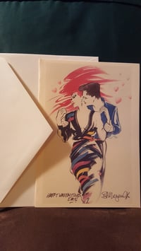 Image 2 of Be My Valentine print (Signed, dedicated, & numbered Limited edition)