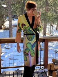 Image 1 of GlowUp Hemp Sprouts Long Robe