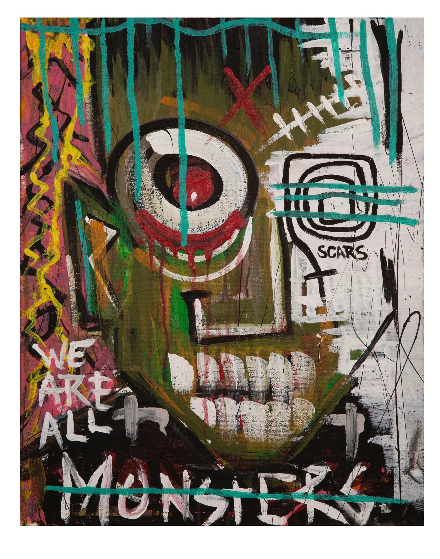 "WE ARE ALL MONSTERS" 1 Signed Giclee Print 