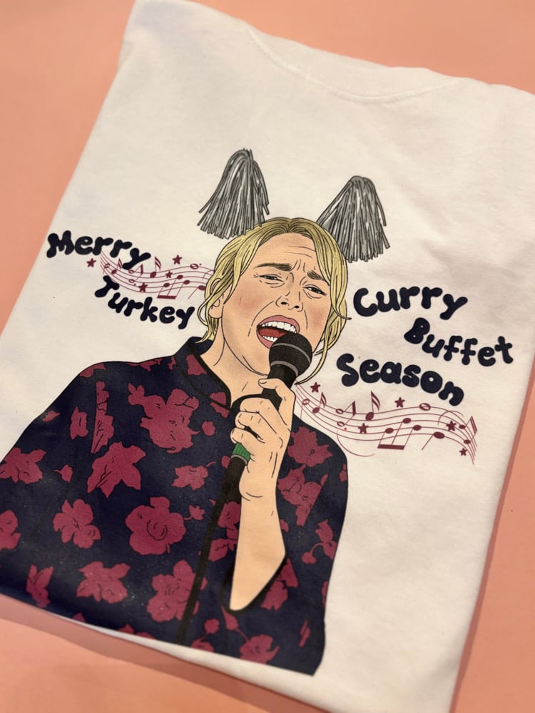 Image of Turkey curry buffet season tee/sweater