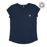 Image 4 of Back Scratch Women's Roll Sleeve T-shirt (Organic)