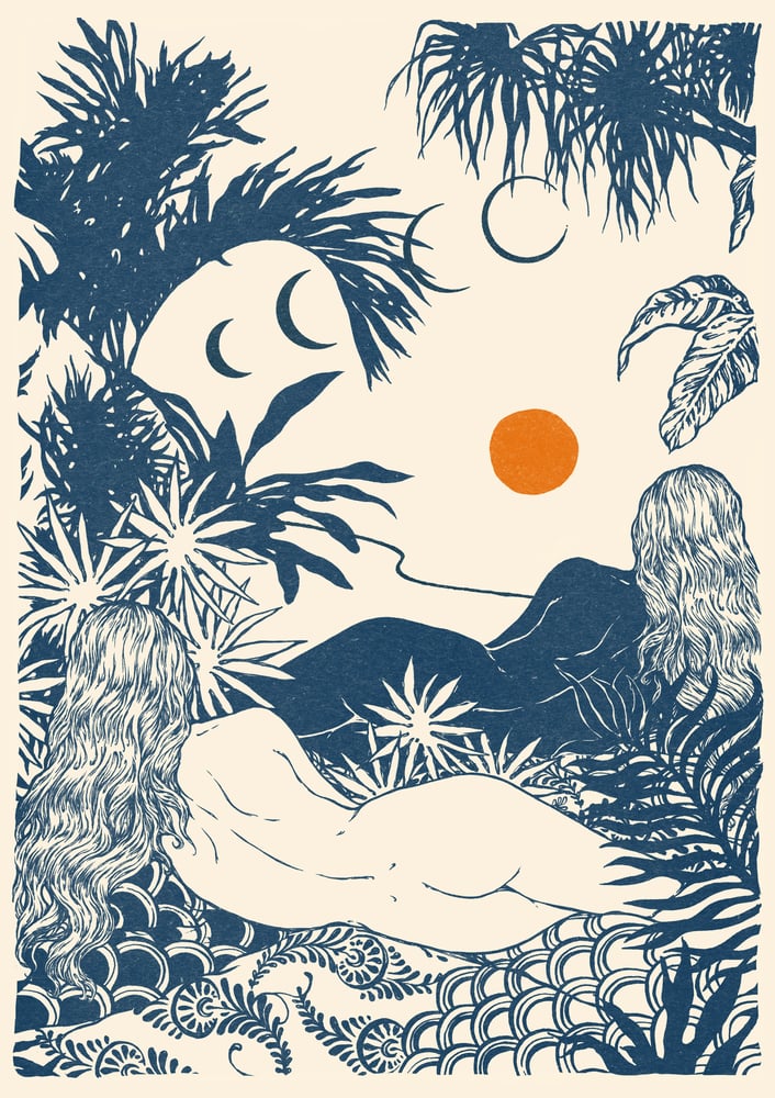 Image of " RÊVERIES " / 50x70 cm Art print