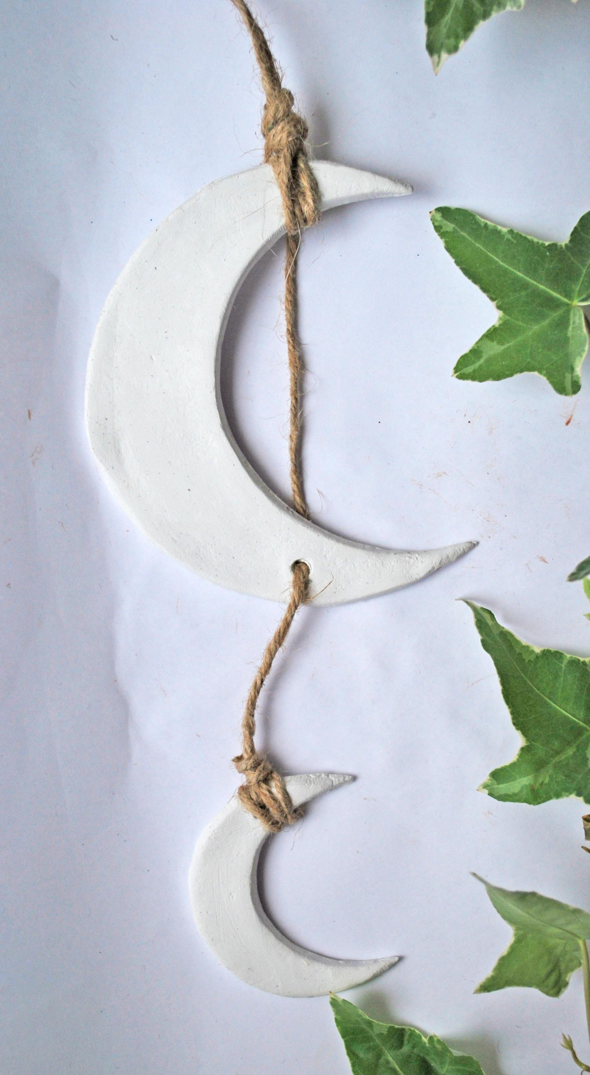 Image of BIG AND LITTLE MOON WALL HANGING