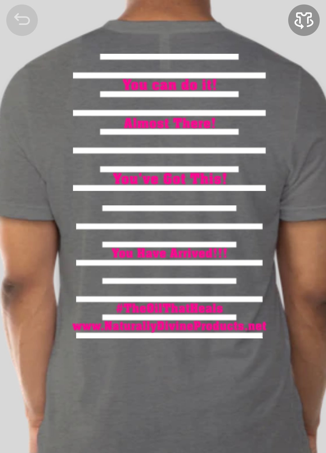 Image of Length Check T-Shirt (Unisex) 