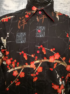 Image of Japanese garden men's shirt