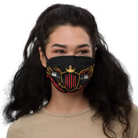 Image 3 of BossFitted Black Premium Face Mask