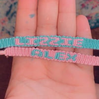 Image 2 of custom name bracelets
