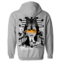 Image 1 of EDIFICE SPIRIT ANIMAL WOLF GIRL PULL OVER HOODIE