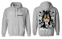 Image 3 of EDIFICE SPIRIT ANIMAL WOLF GIRL PULL OVER HOODIE