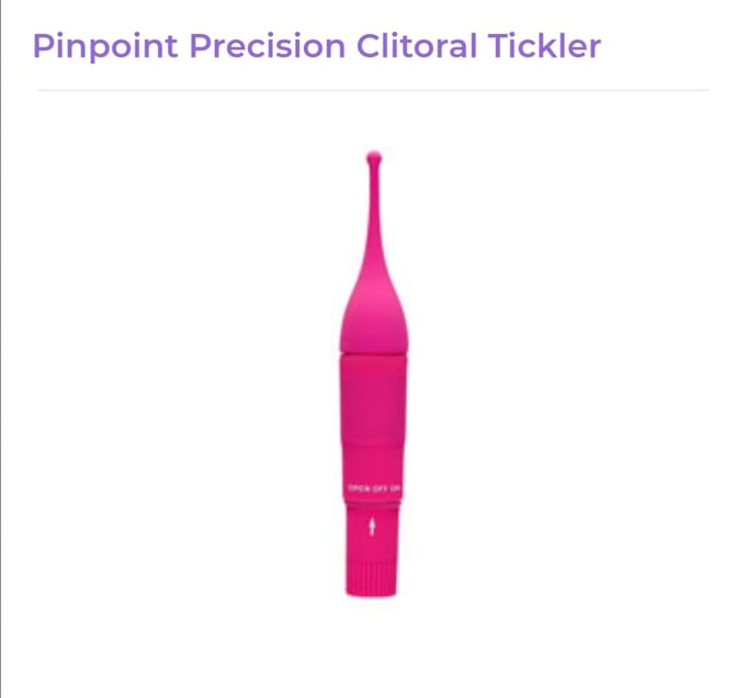 Image of Pinpoint precision Clitoral Tickler