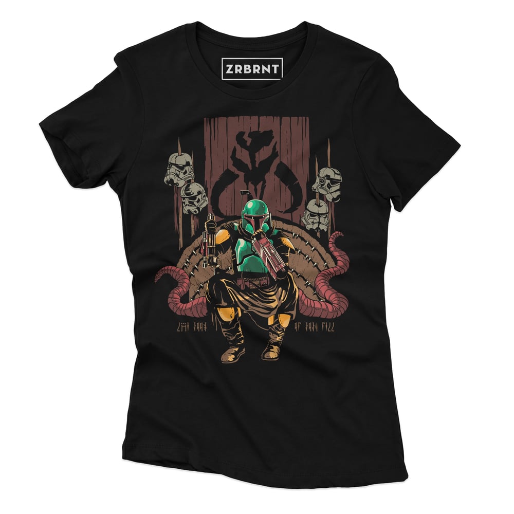 The Throne of Boba Available in Black, Brown and Navy