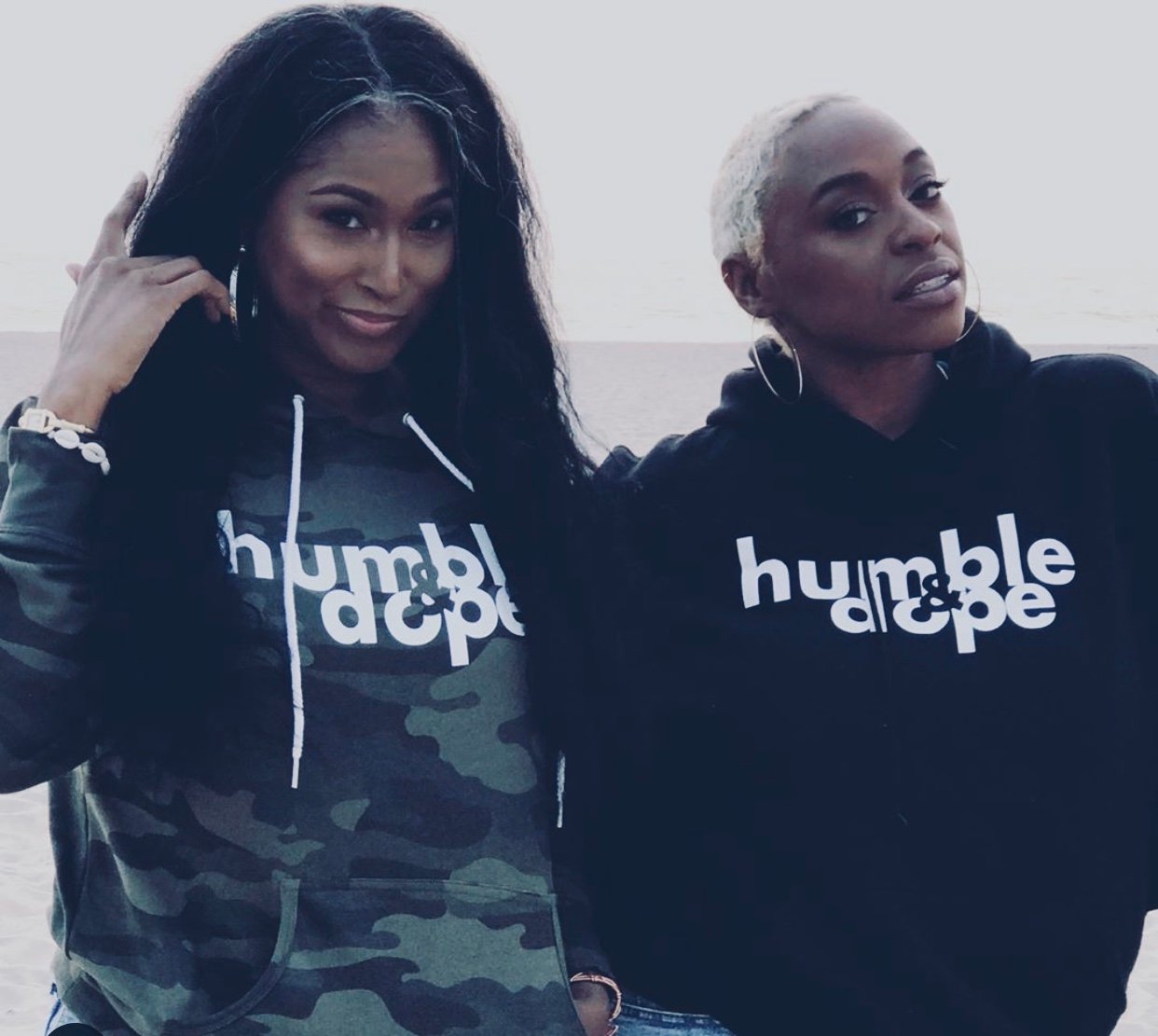 Humble and Dope Camo Hoodie Live For Today Inc