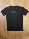 Black FTO Strikethrough Staple Tee