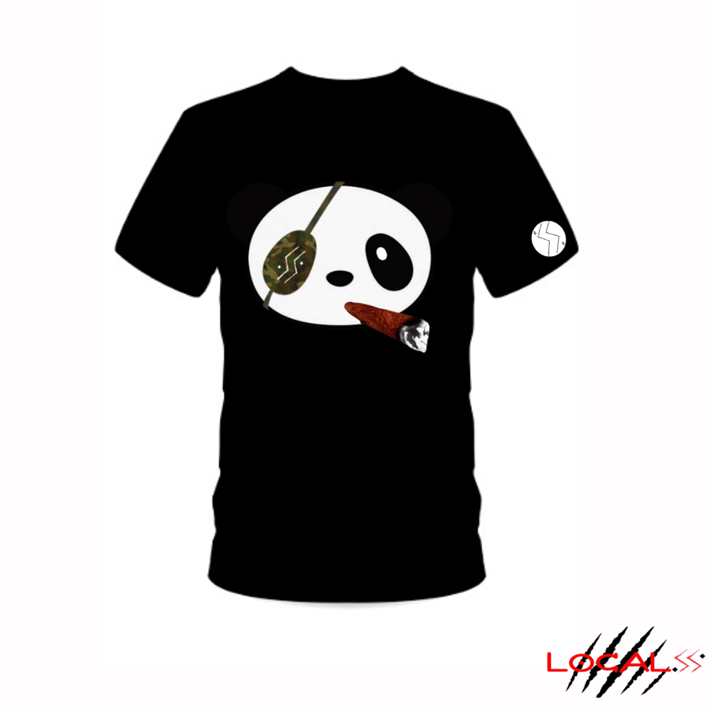 Image of OG BACKWOOD SUPERIOR PANDA T-SHIRT