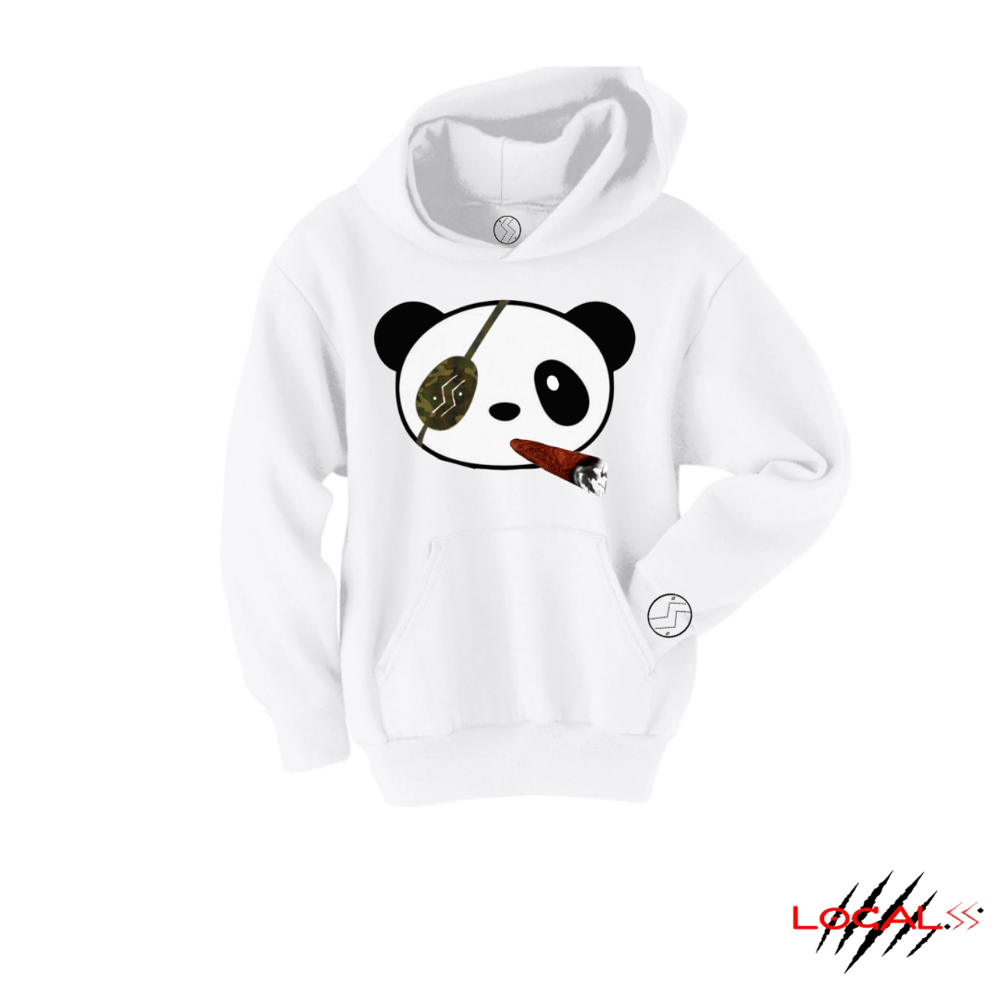 Image of OG BACKWOOD SUPERIOR PANDA HOODIE 