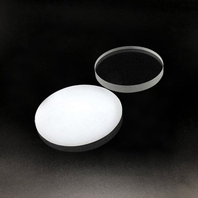 Image of OEM size Clear Glass Plates Round fused Silica Quartz Disc