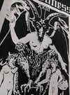 Baphomet Tarot Card T-Shirt by Wickedness