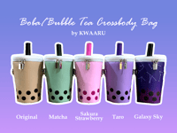 Image 1 of Boba/Bubble Milk Tea Crossbody Bag